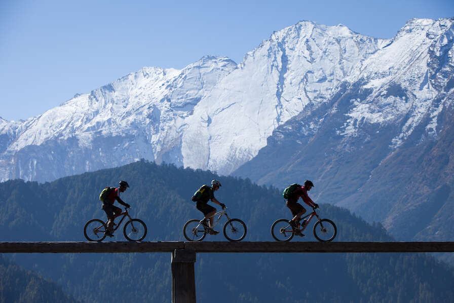 Nepal mountain bike tour