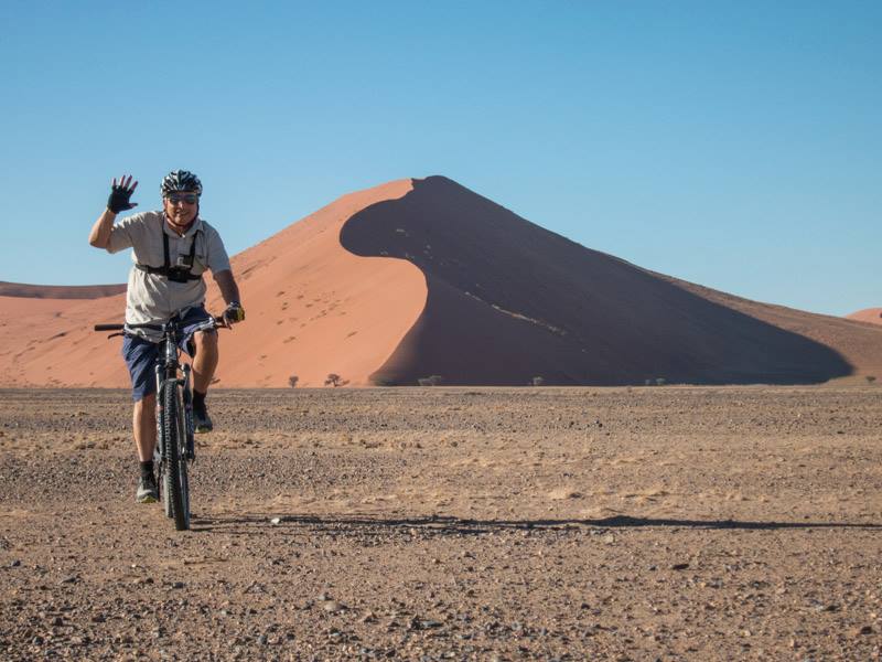 namibia bicycle safari