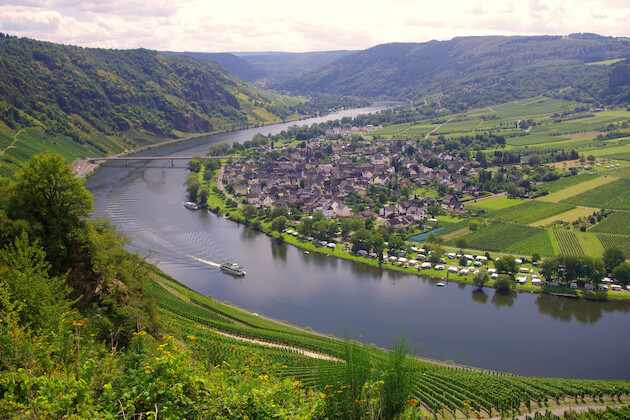 How to shorten the cycling on the Mosel Bike Path