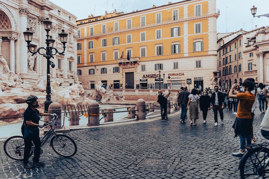 Piazza di Trevi, Rome, Italy. Gabriella Clare Marino@Unsplash
