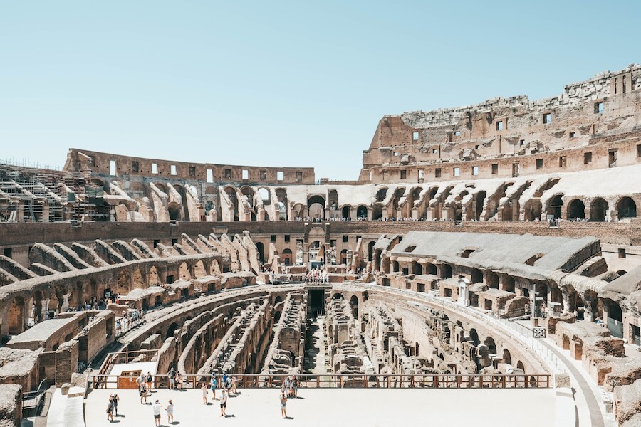 The Colosseum, Rome, Italy. Hank Paul@Unsplash