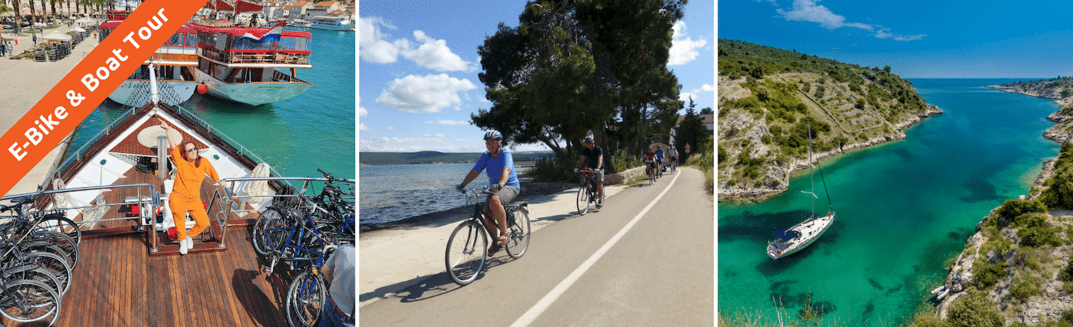 National Parks of Dalmatia by E-Bike and Boat