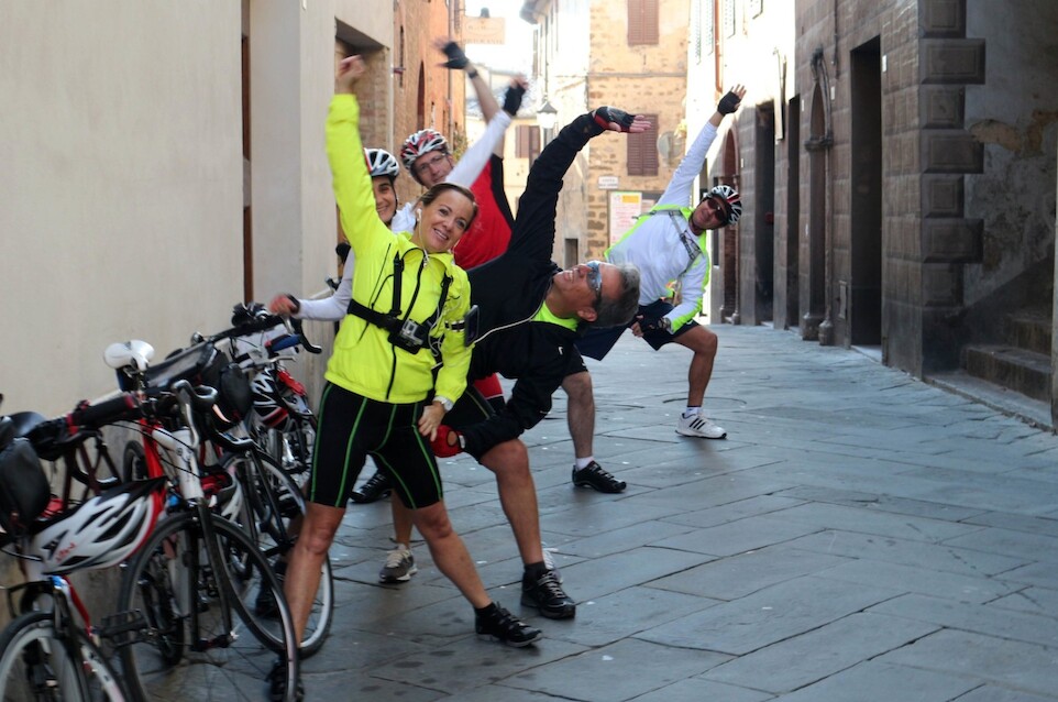 Cycling through Tuscany!